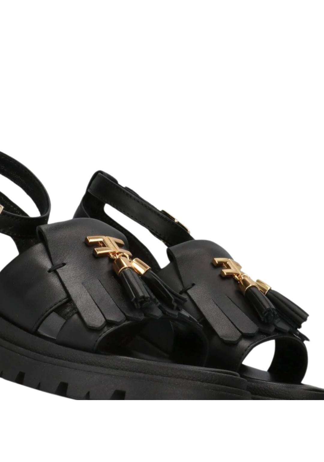 Elisabetta Franchi - Sandalo frange - Donna - F4A2-E0300 N