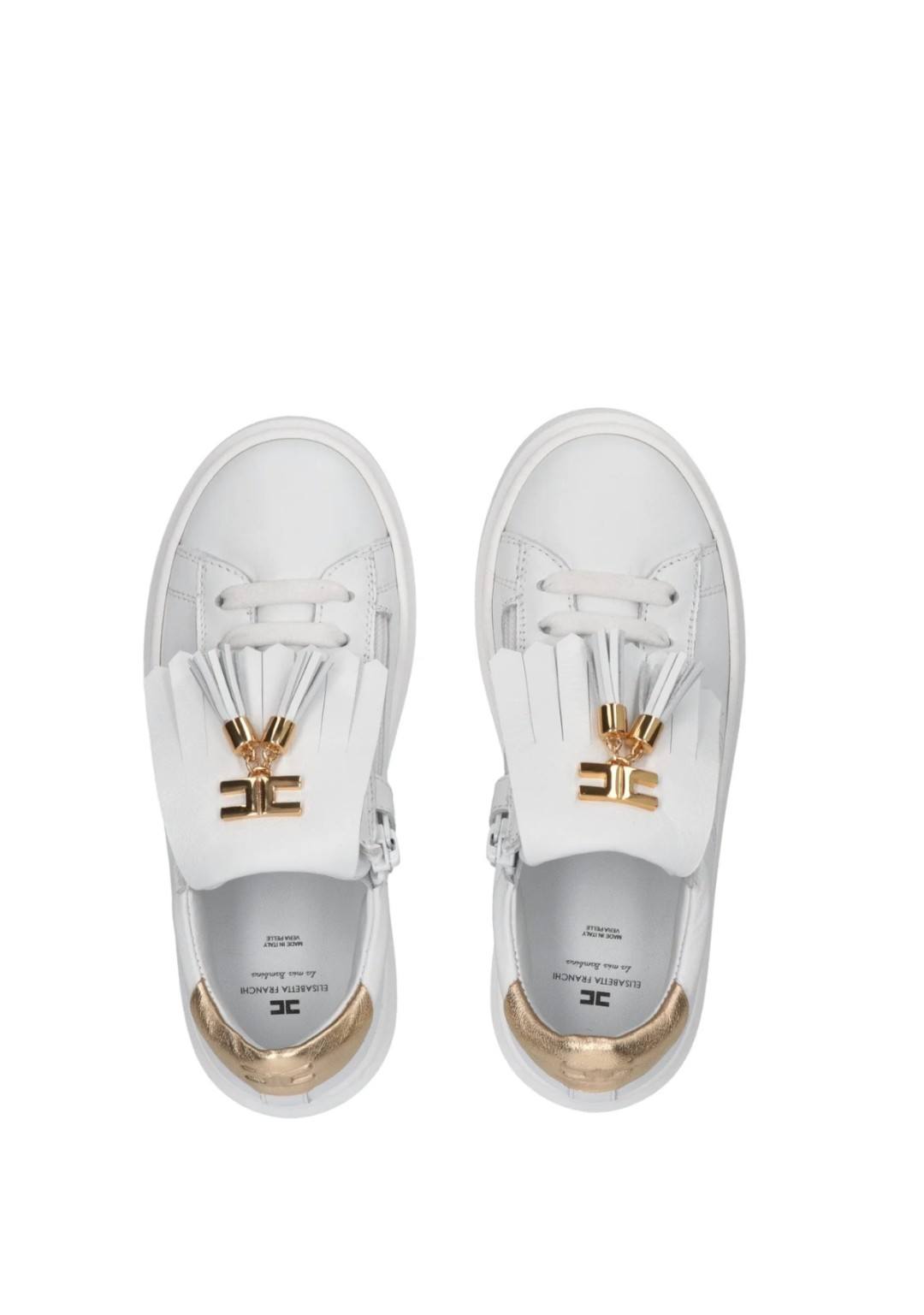 Elisabetta Franchi - Sneaker Frange - Bambine e ragazze - F4A9-E0232