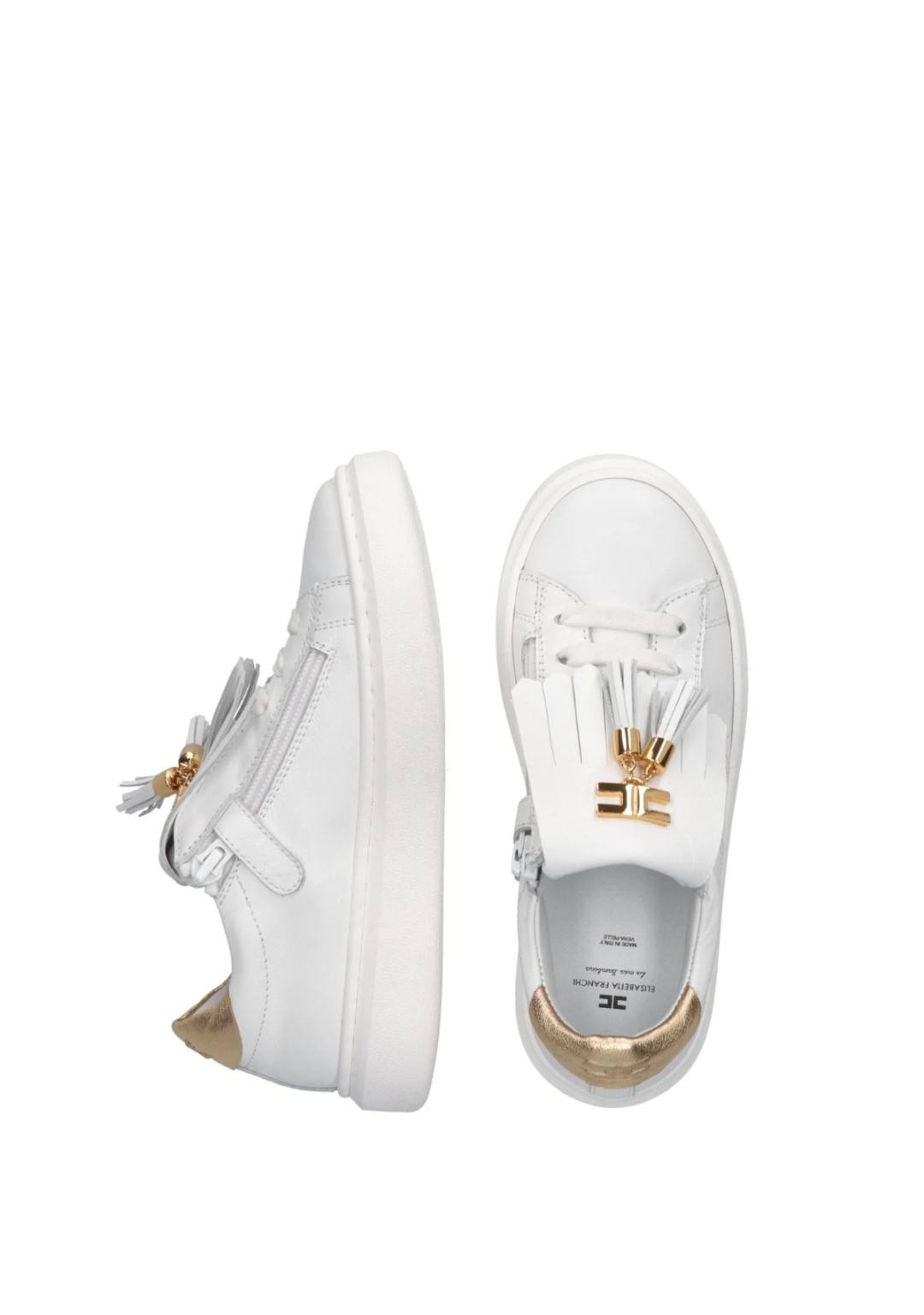 Elisabetta Franchi - Sneaker Frange - Bambine e ragazze - F4A9-E0232