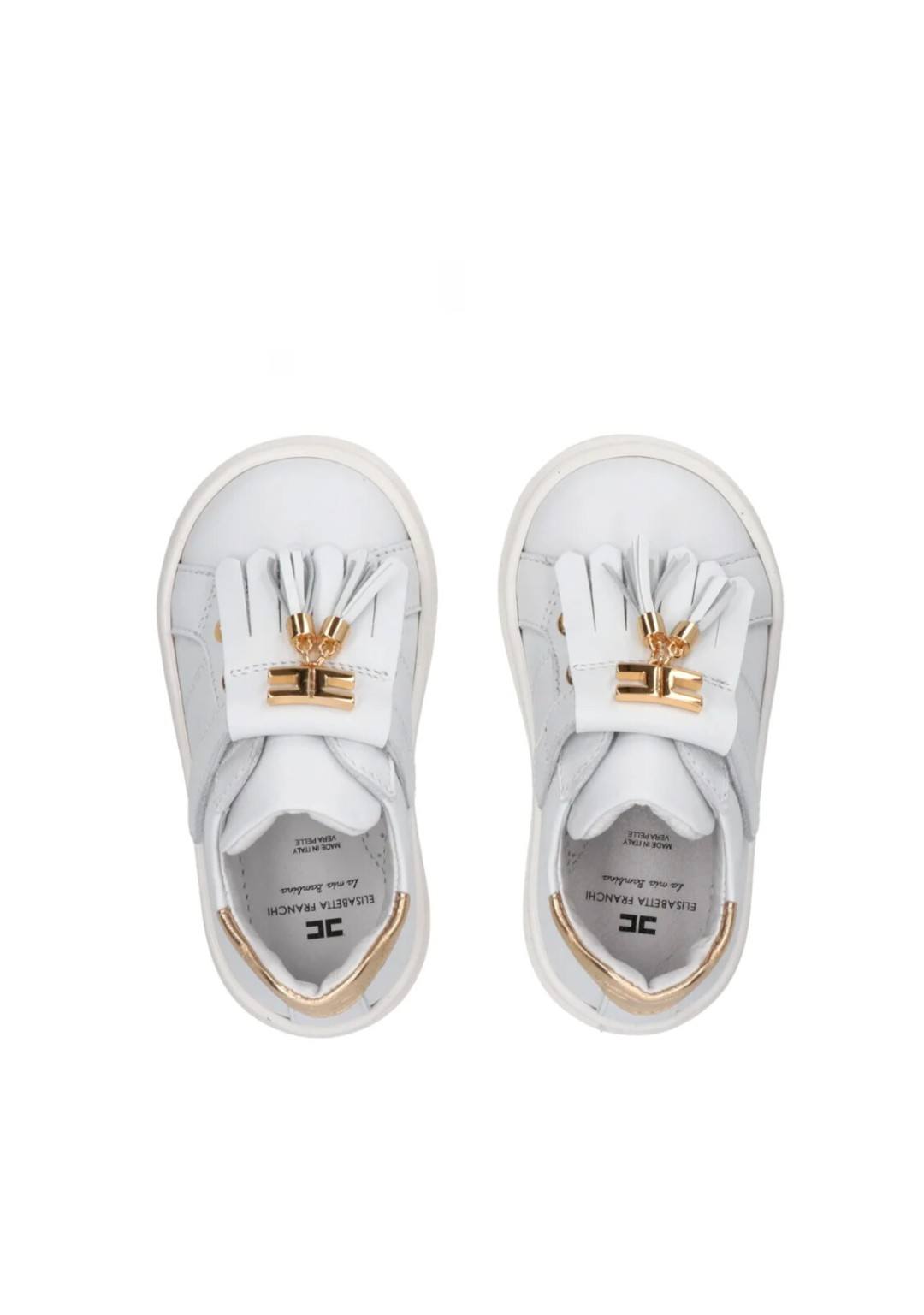 Elisabetta Franchi - Sneaker Frange - Bambine e ragazze - F1A9-E0224