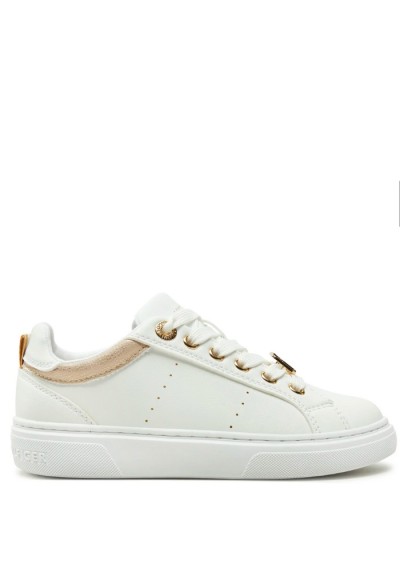 TOMMY HILFIGER - Sneaker Rip.Platino - Donna - T3A9-33743