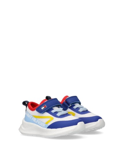 TOMMY HILFIGER - Sneaker Stripe - Bimbo - T1B9-33868-1756Y913