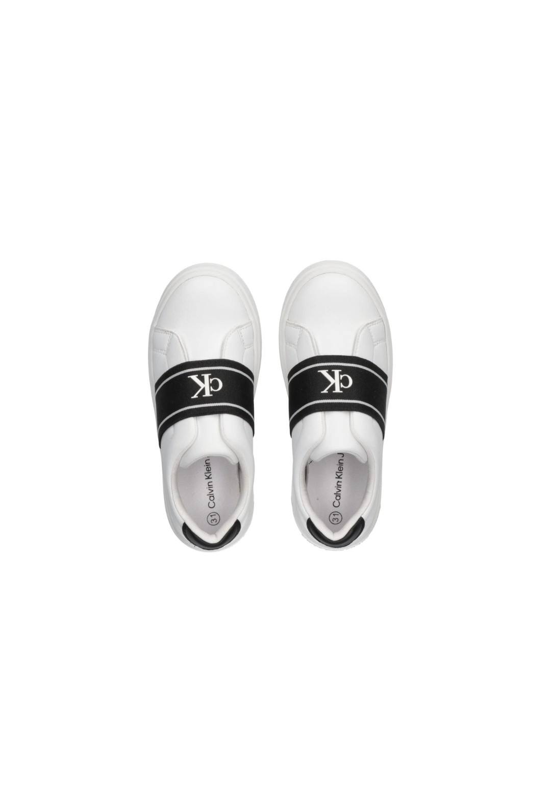 Calvin Klein Jeans - Sneaker Slip-on - Bambini e ragazzi - V3X9-82087 B