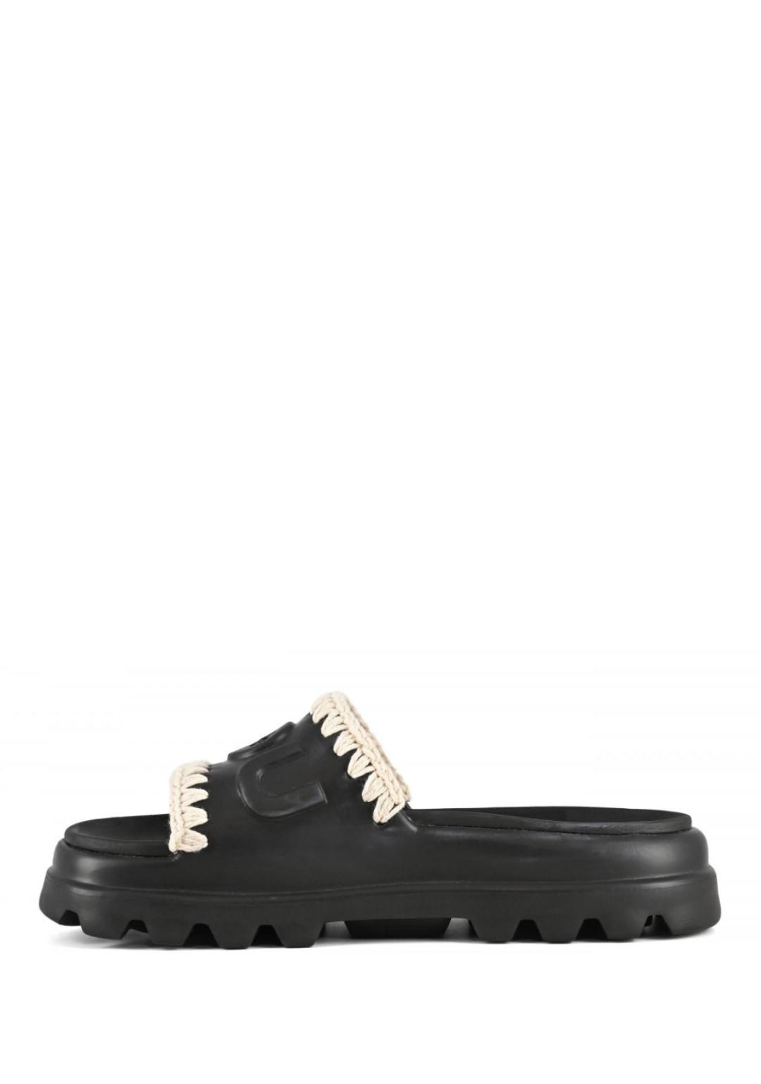 Mou - Ciabatta logo - Donna - MU.SW661000 N