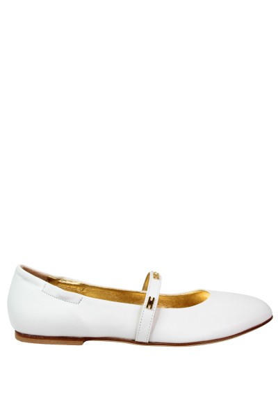 Elisabetta Franchi - Ballerina Loghi - Donna - F4A3- E0209