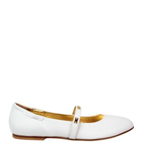Elisabetta Franchi - Ballerina Loghi - Donna - F4A3- E0209
