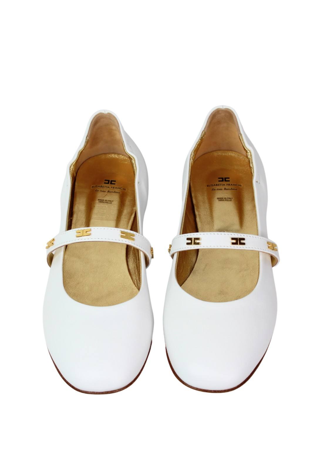 Elisabetta Franchi - Ballerina Loghi - Donna - F4A3- E0209