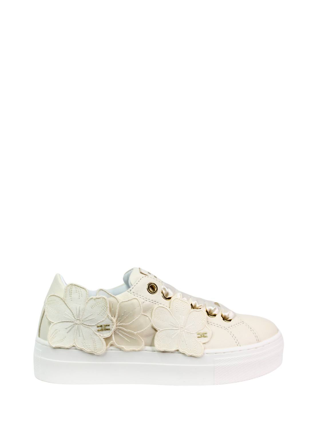 Elisabetta Franchi - Sneaker Fiori - Bambine e ragazze - F4A9-E0238