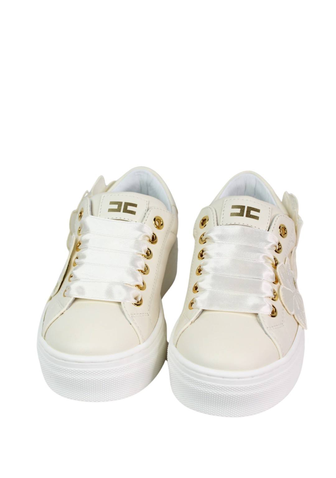 Elisabetta Franchi - Sneaker Fiori - Bambine e ragazze - F4A9-E0238