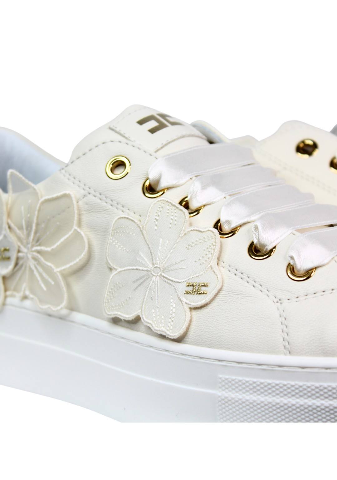 Elisabetta Franchi - Sneaker Fiori - Bambine e ragazze - F4A9-E0238
