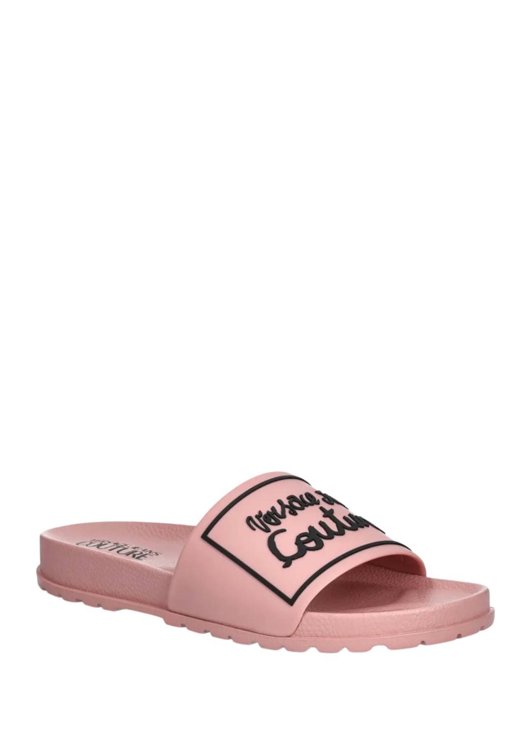 Versace Jeans Couture - Ciabatta logo - Donna - 78VA3SQ2 489