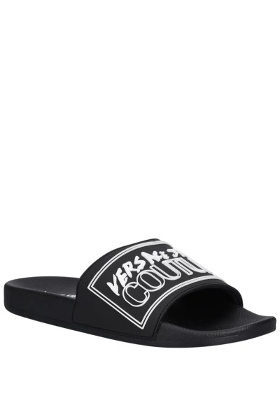 Versace Jeans Couture - Ciabatta logo - Uomo - 78YA3SQ3 899