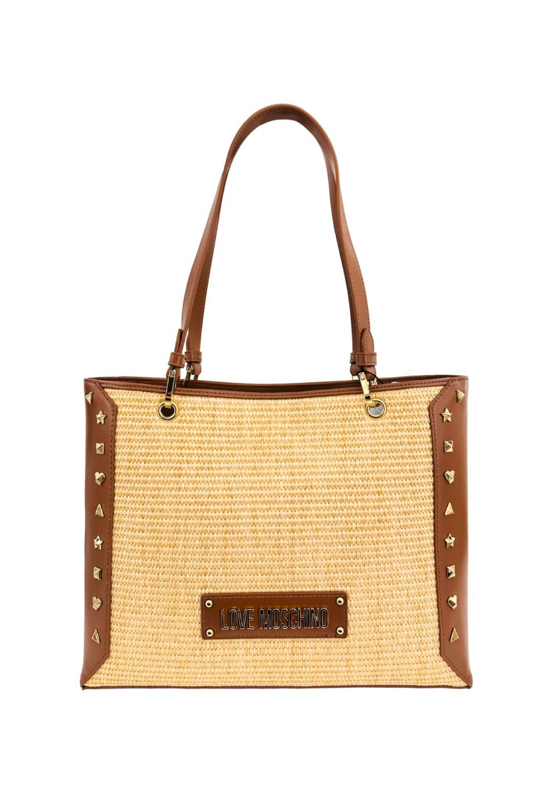 LOVE MOSCHINO - Borsa Rafia - Donna - JC4274PP0MKW110A