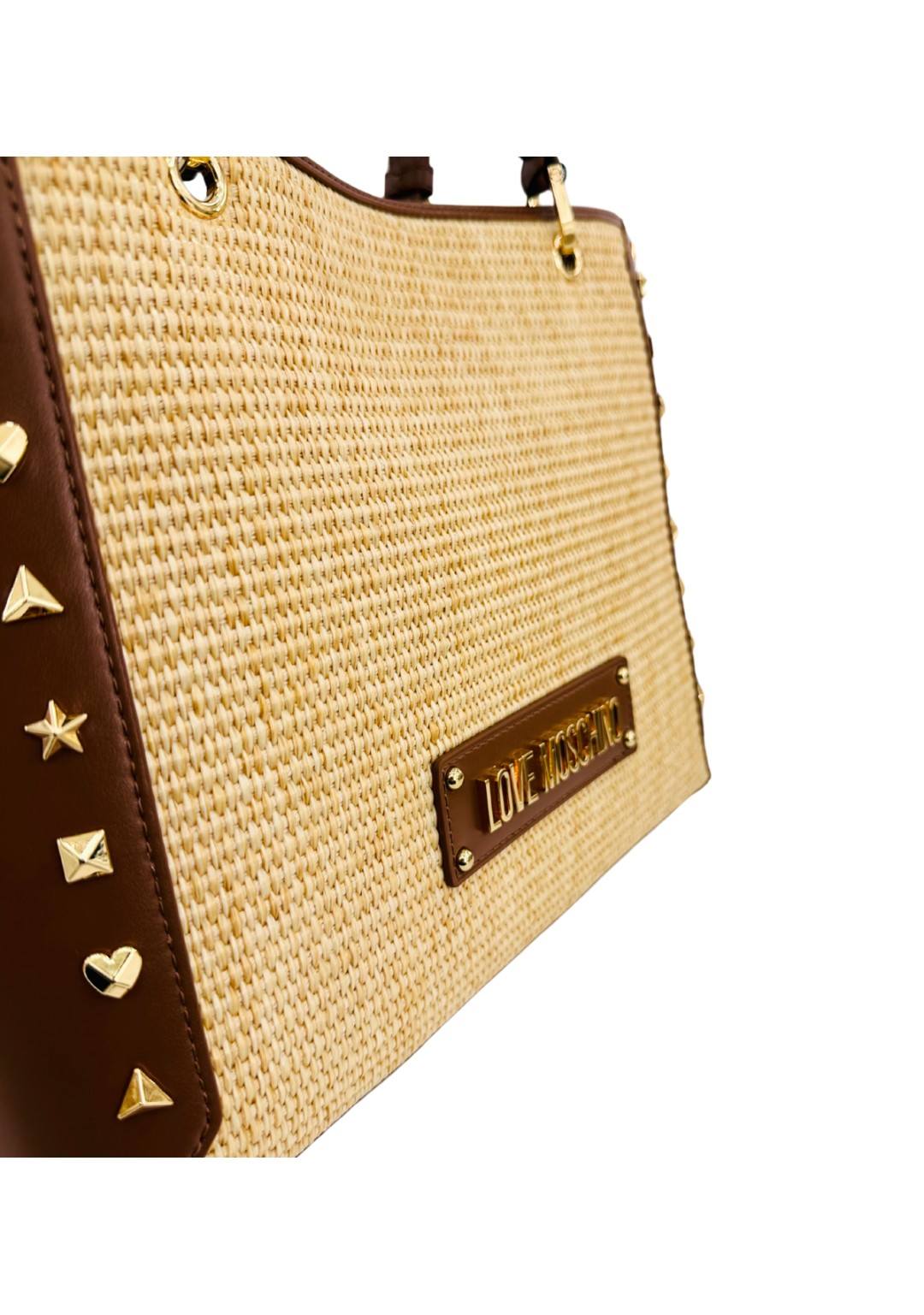 LOVE MOSCHINO - Borsa Rafia - Donna - JC4274PP0MKW110A