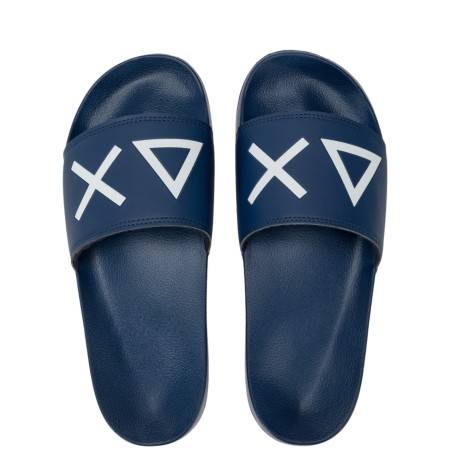 SUN68 - Ciabatta logo - Uomo - X35102 B