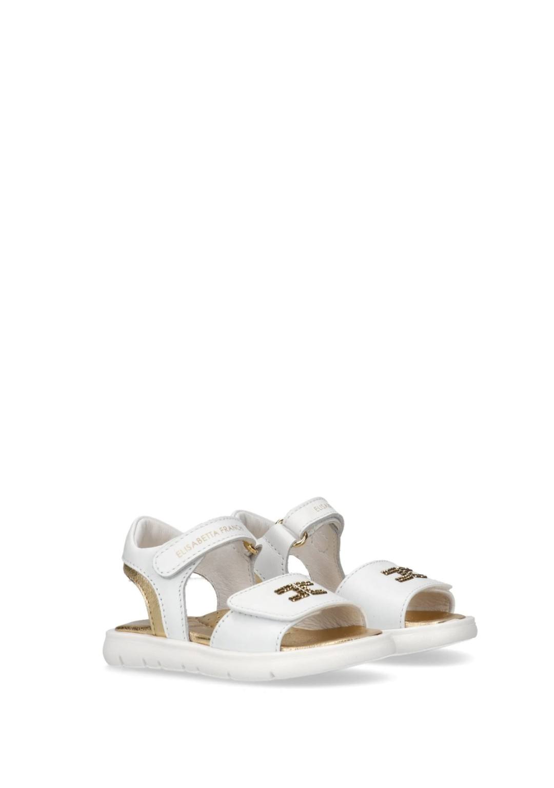 Elisabetta Franchi - Sandaletto Logo - Bimbo - F1A2-E0279