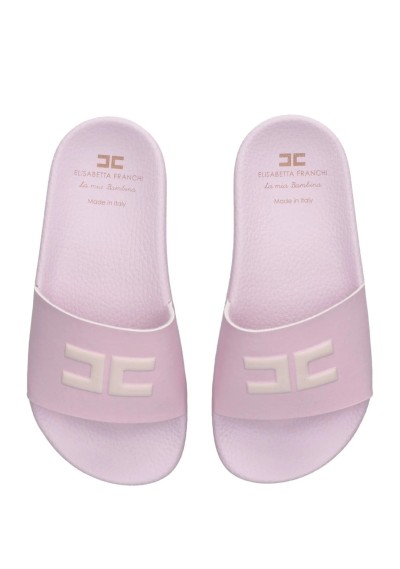 Elisabetta Franchi - Ciabatta logo - Donna - F4A0-E0312