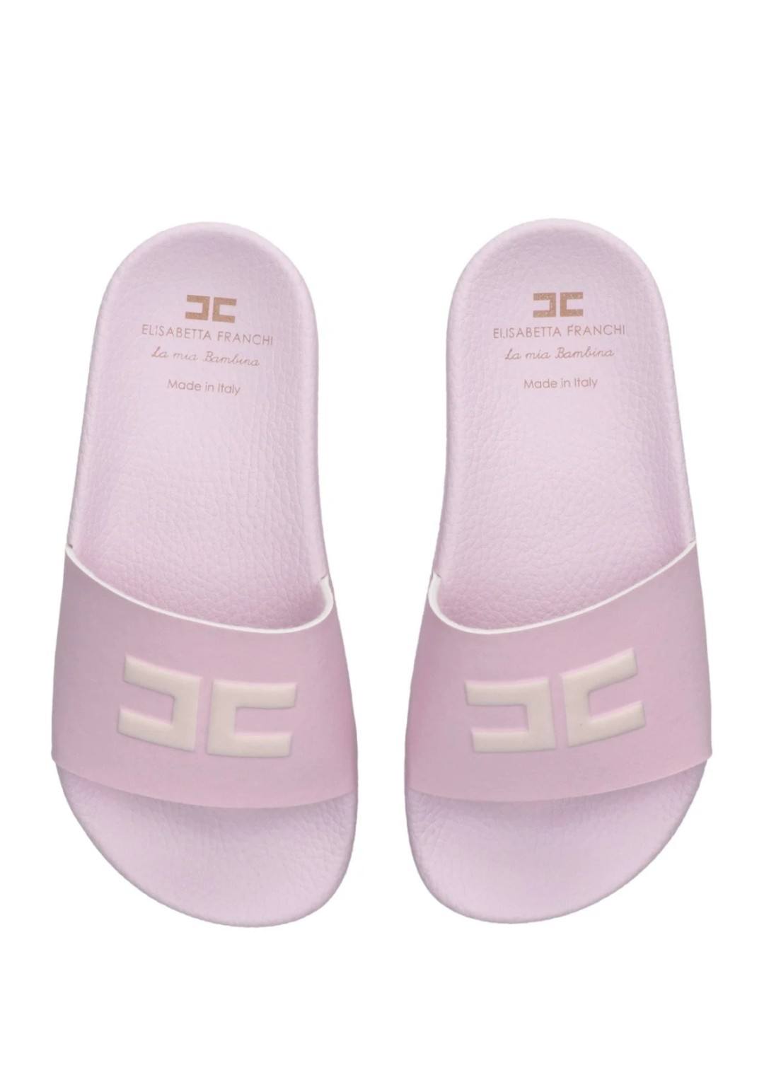 Elisabetta Franchi - Ciabatta logo - Donna - F4A0-E0312