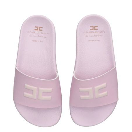 Elisabetta Franchi - Ciabatta logo - Donna - F4A0-E0312
