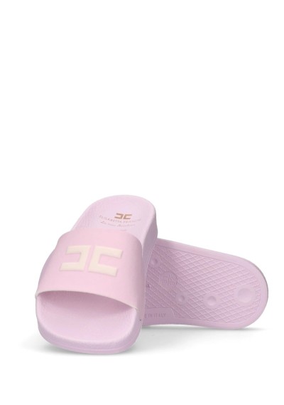 Elisabetta Franchi - Ciabatta logo - Donna - F4A0-E0312