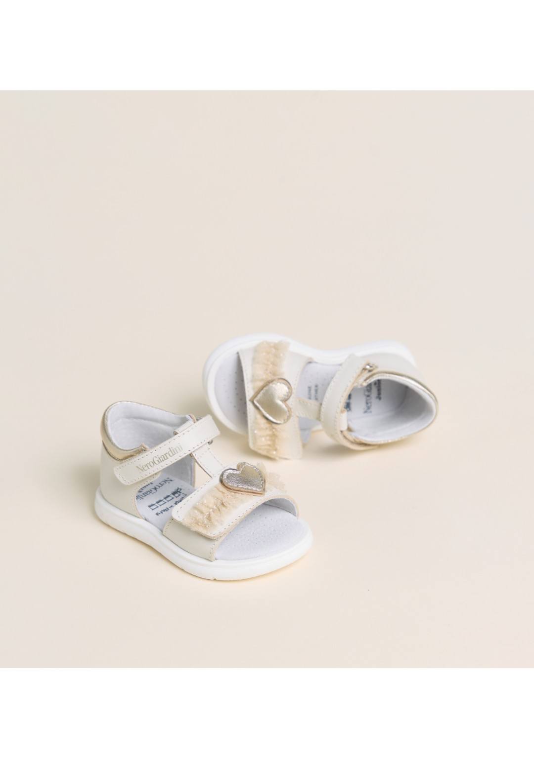 NEROGIARDINI - Sandalo cuore - Bimba - 903 F