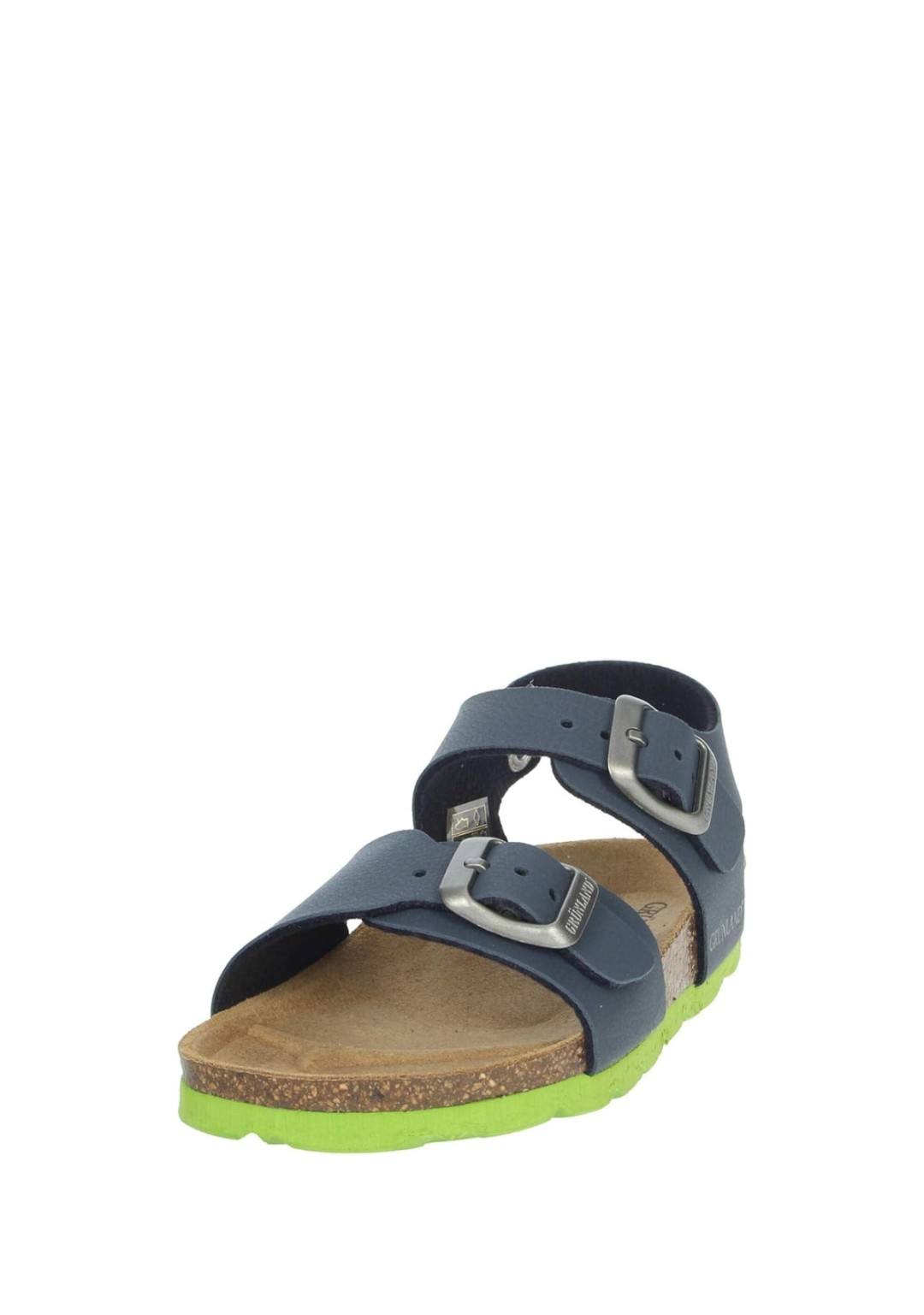 Grunland Junior - Sandalo Rip.Lime - Bimbo - ARIA SB0025- 40