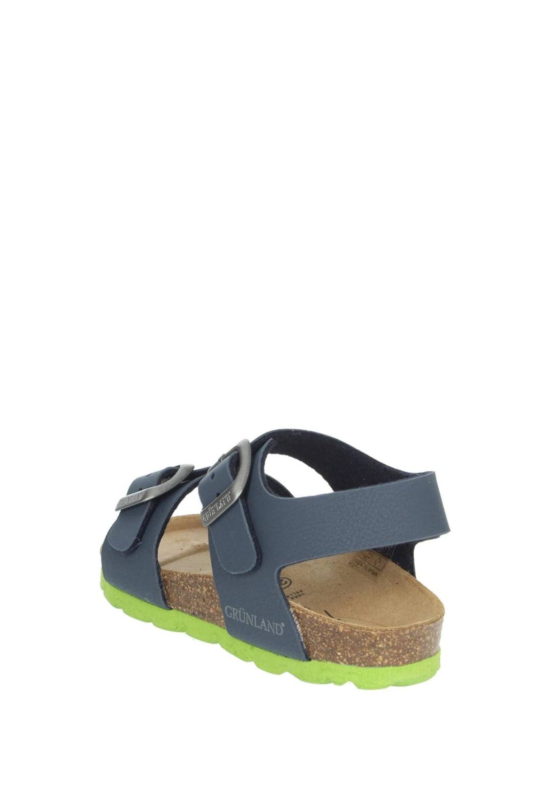 Grunland Junior - Sandalo Rip.Lime - Bimbo - ARIA SB0025- 40