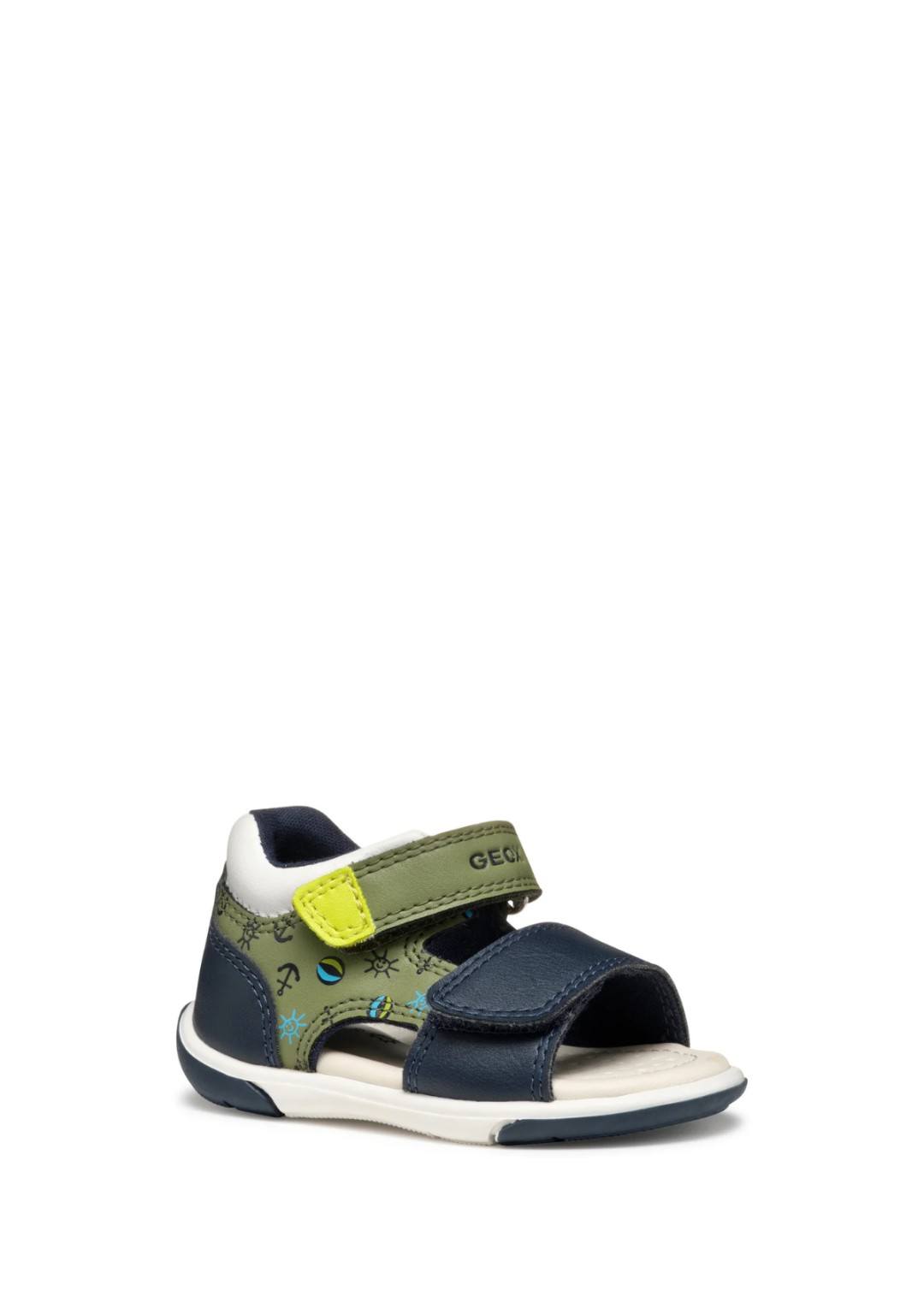 Geox - Sandalo Rip.Verde - Bimbo - B556 EA