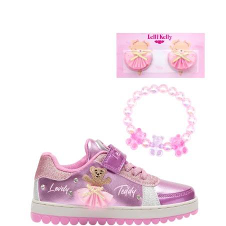 Lelli Kelly - Sneaker Orso - Bambine e ragazze - Mille Stelle LKAA5210 F