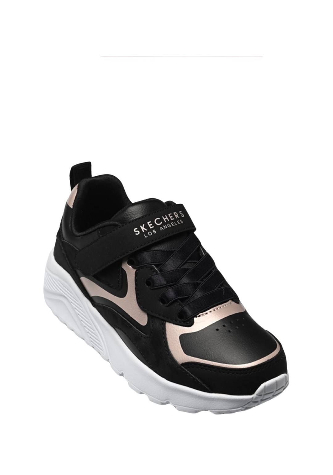 Skechers - Sneaker Uno Lite - Bambine e ragazze - 310380L/BKRG