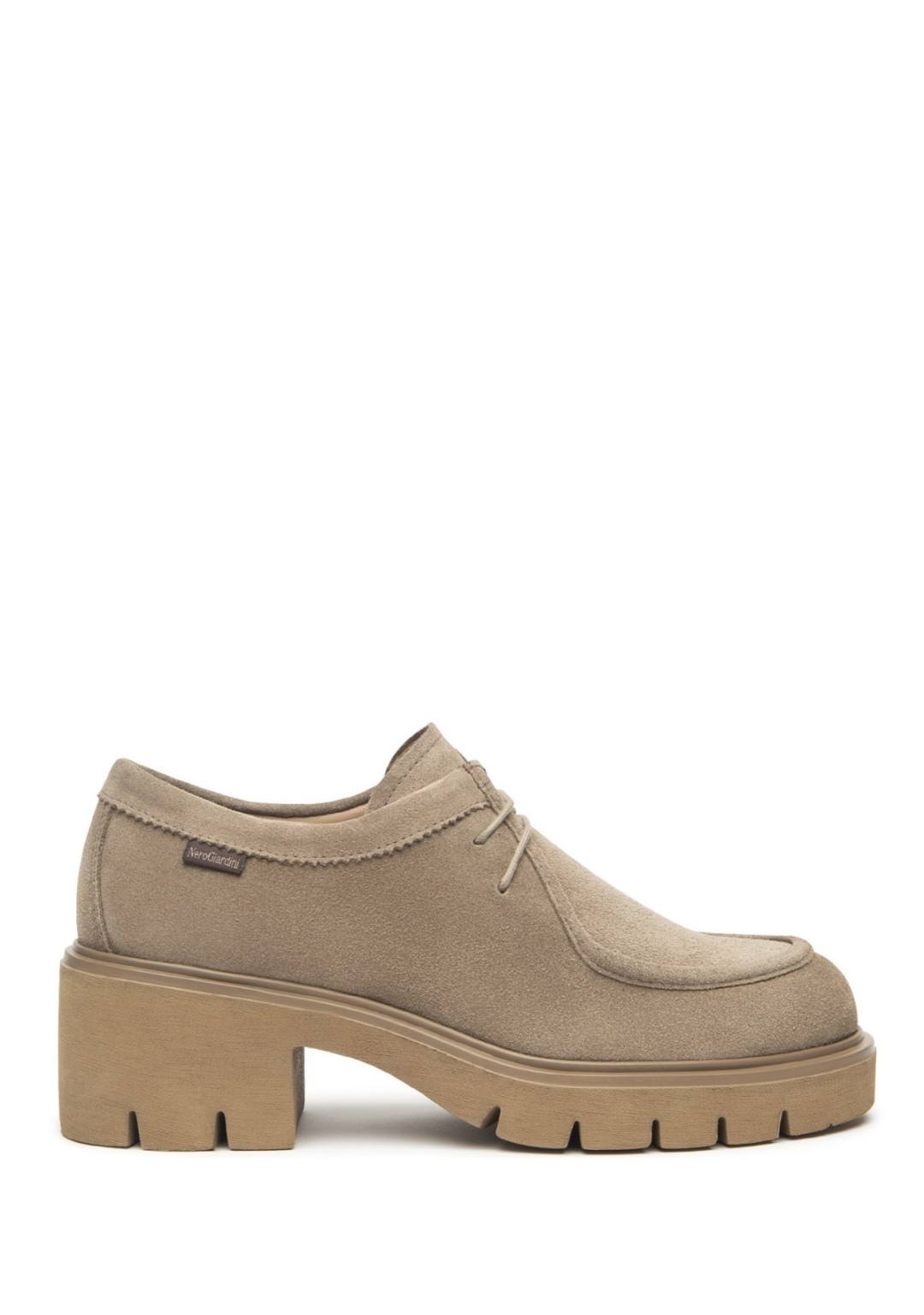 NEROGIARDINI - Stringata camoscio - Donna - 987D