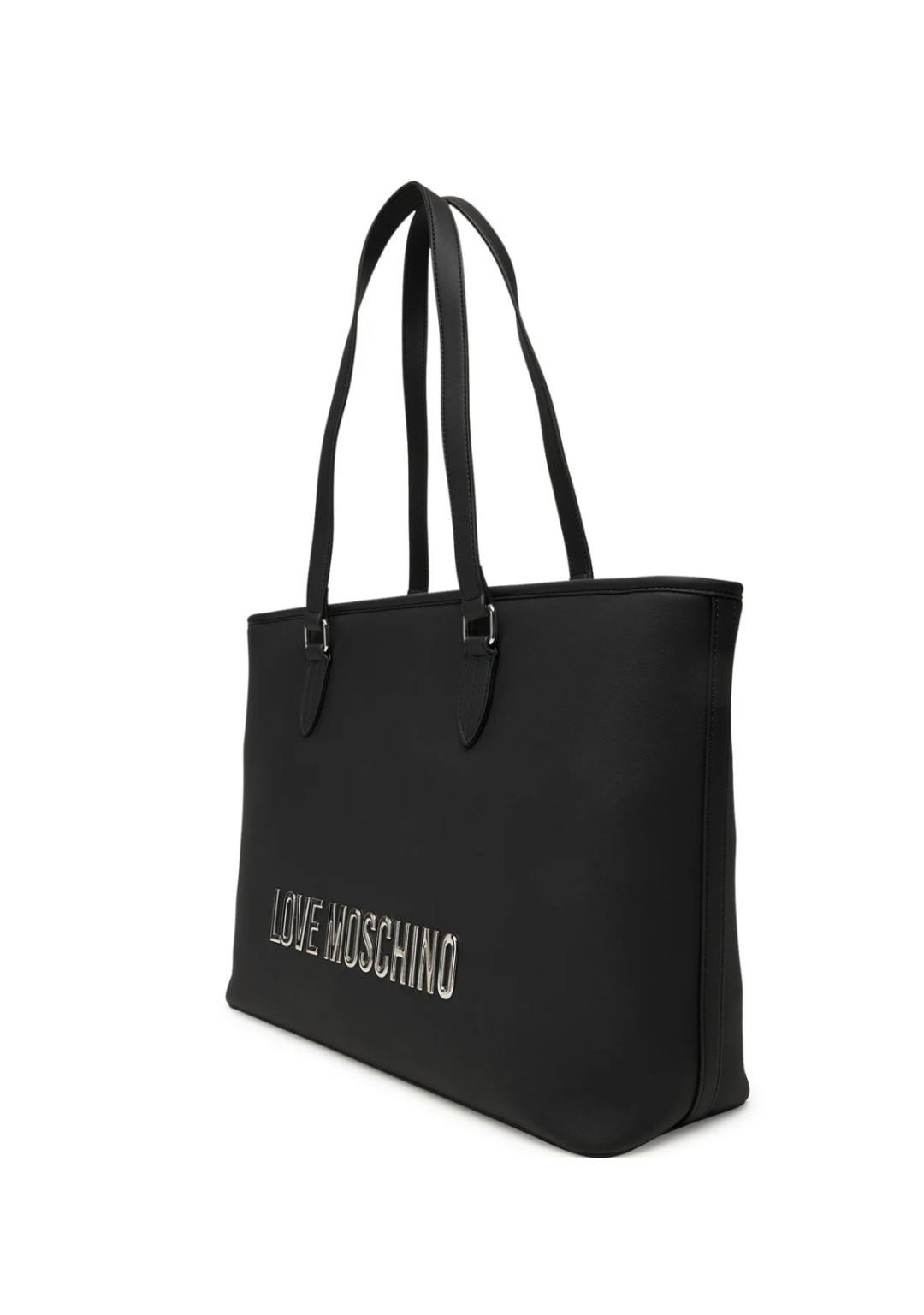 LOVE MOSCHINO - Shopper scritta - Donna - JC4190PP1NKD000B