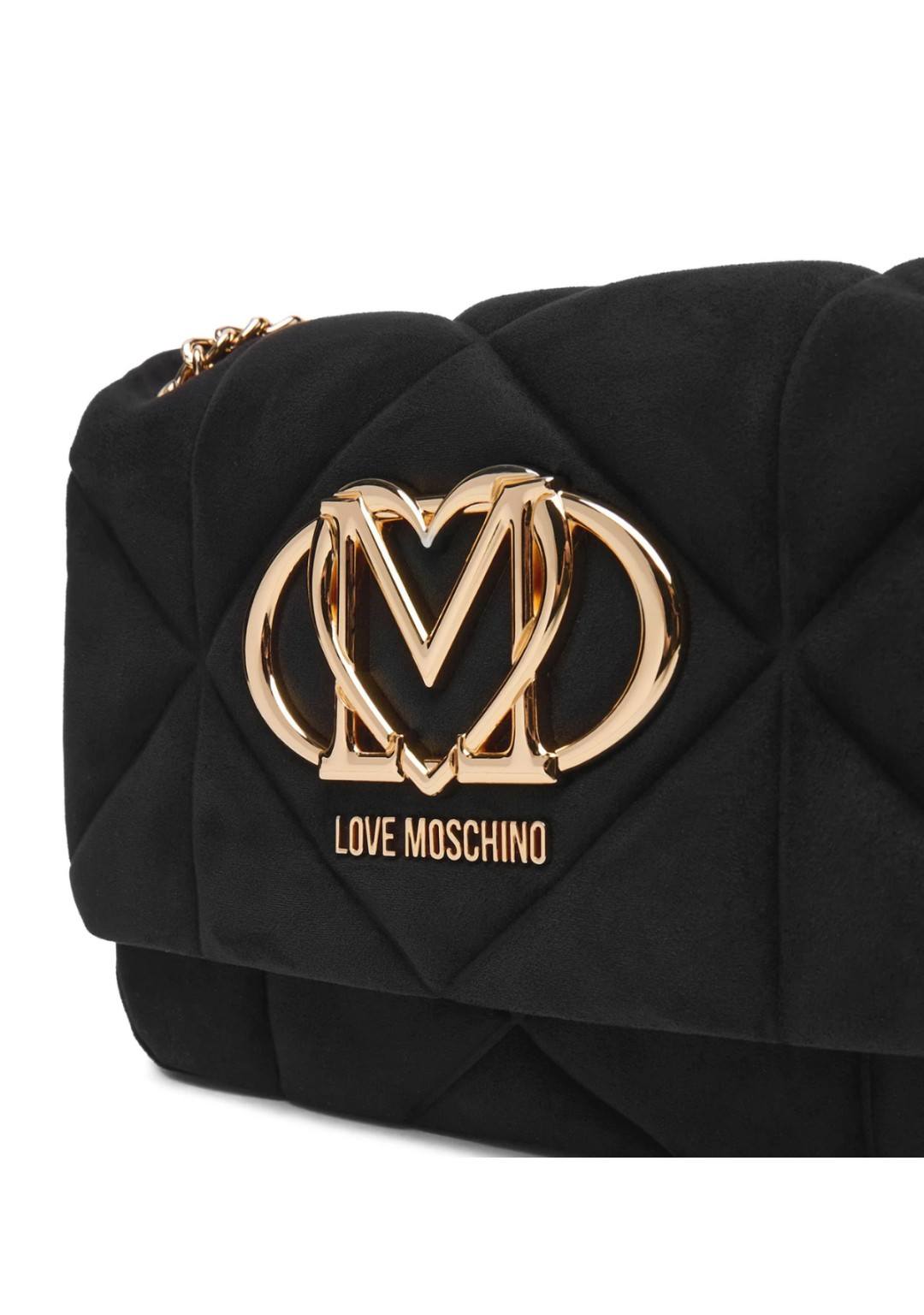 LOVE MOSCHINO - Tracolla velluto - Donna - JC4314PP0NKE0000