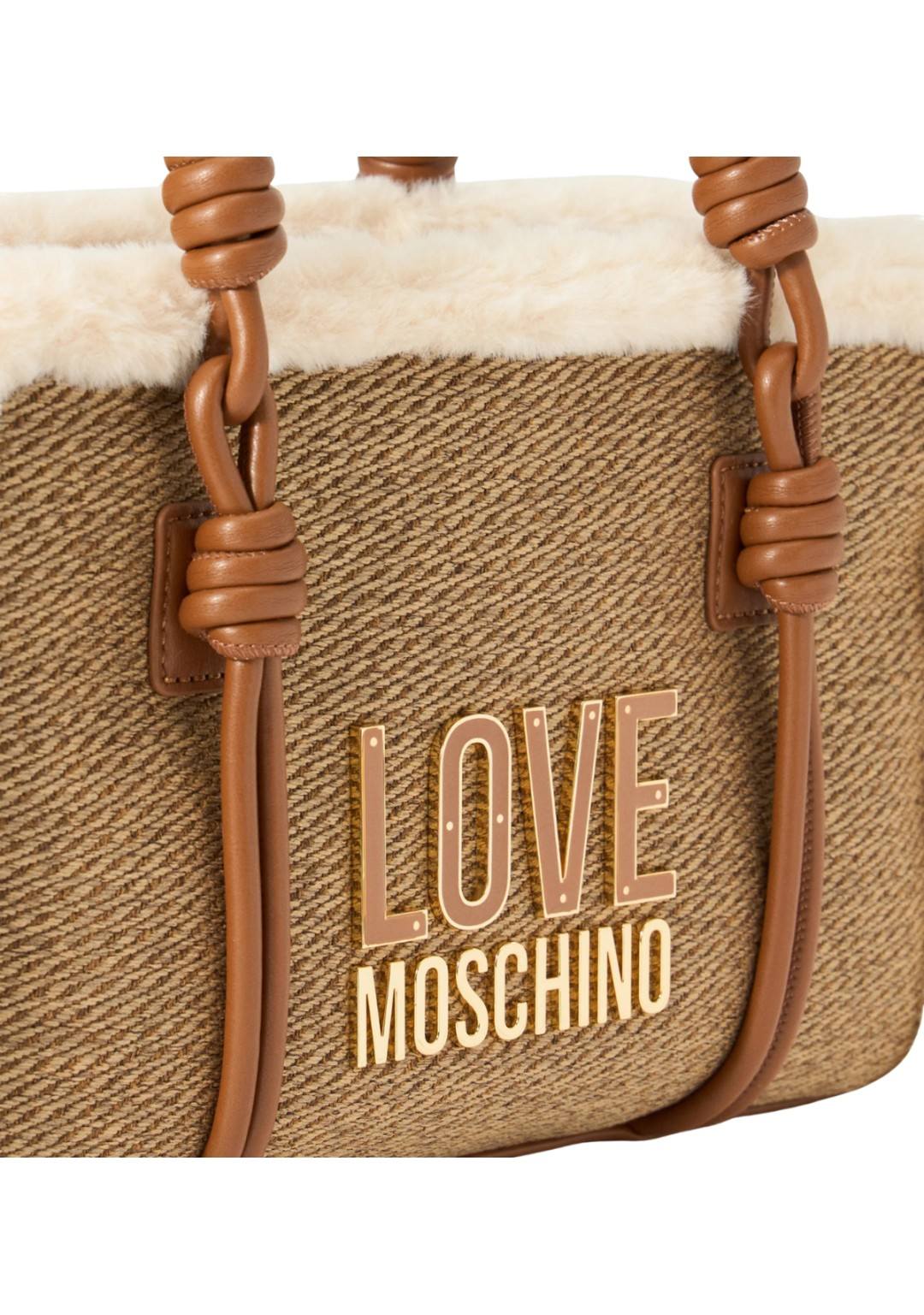 LOVE MOSCHINO - Borsa Pelliccia - Donna - JC4387PP0NKH120A