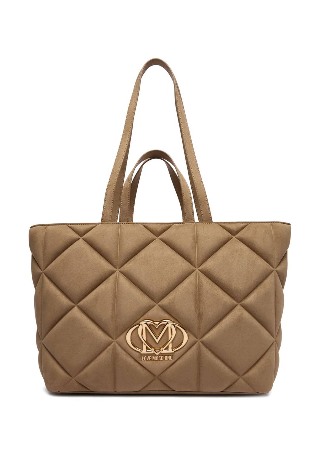 LOVE MOSCHINO - Shopper Velluto - Donna - JC4397PP0NKE0105
