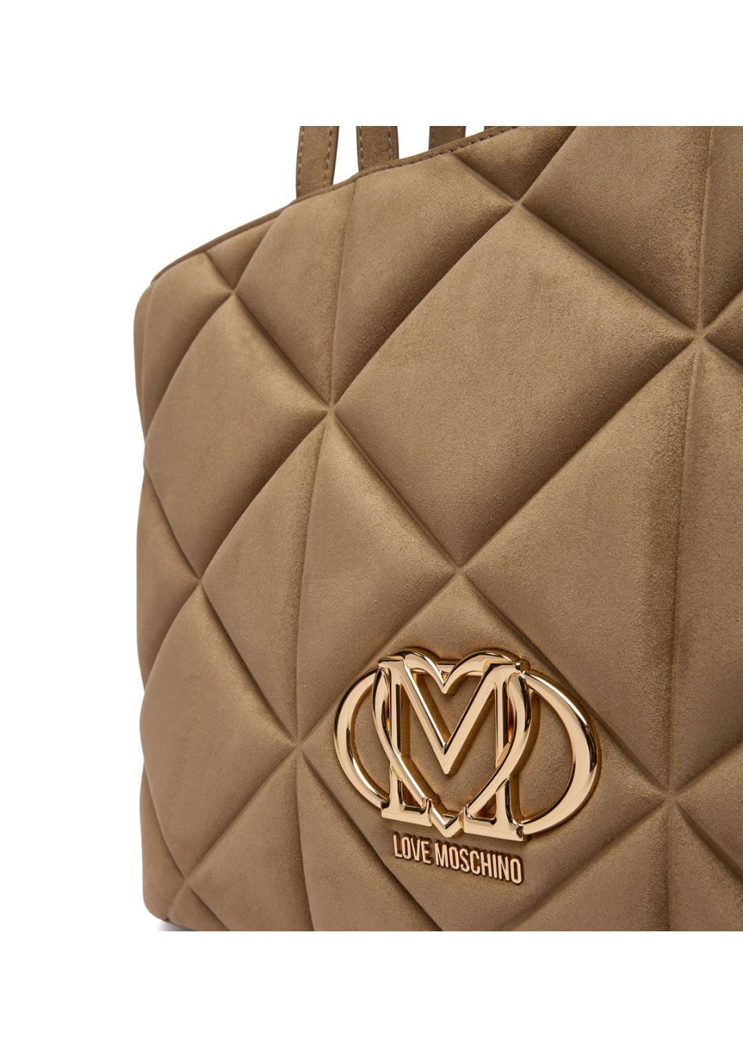 LOVE MOSCHINO - Shopper Velluto - Donna - JC4397PP0NKE0105