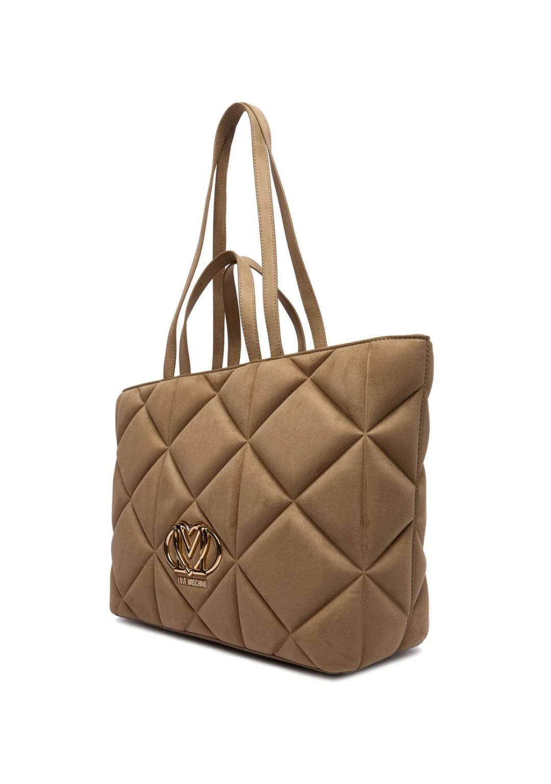 LOVE MOSCHINO - Shopper Velluto - Donna - JC4397PP0NKE0105