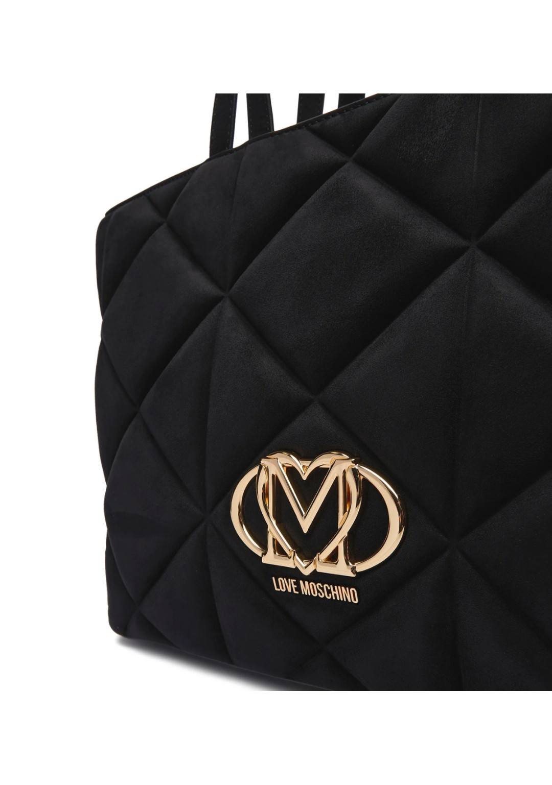 LOVE MOSCHINO - Shopper Velluto - Donna - JC4397PP0NKE0000