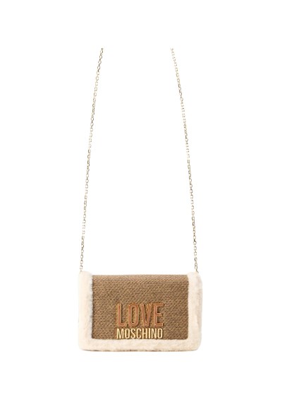 LOVE MOSCHINO - Pochette pelliccia - Donna - JC4388PP0NKH120A