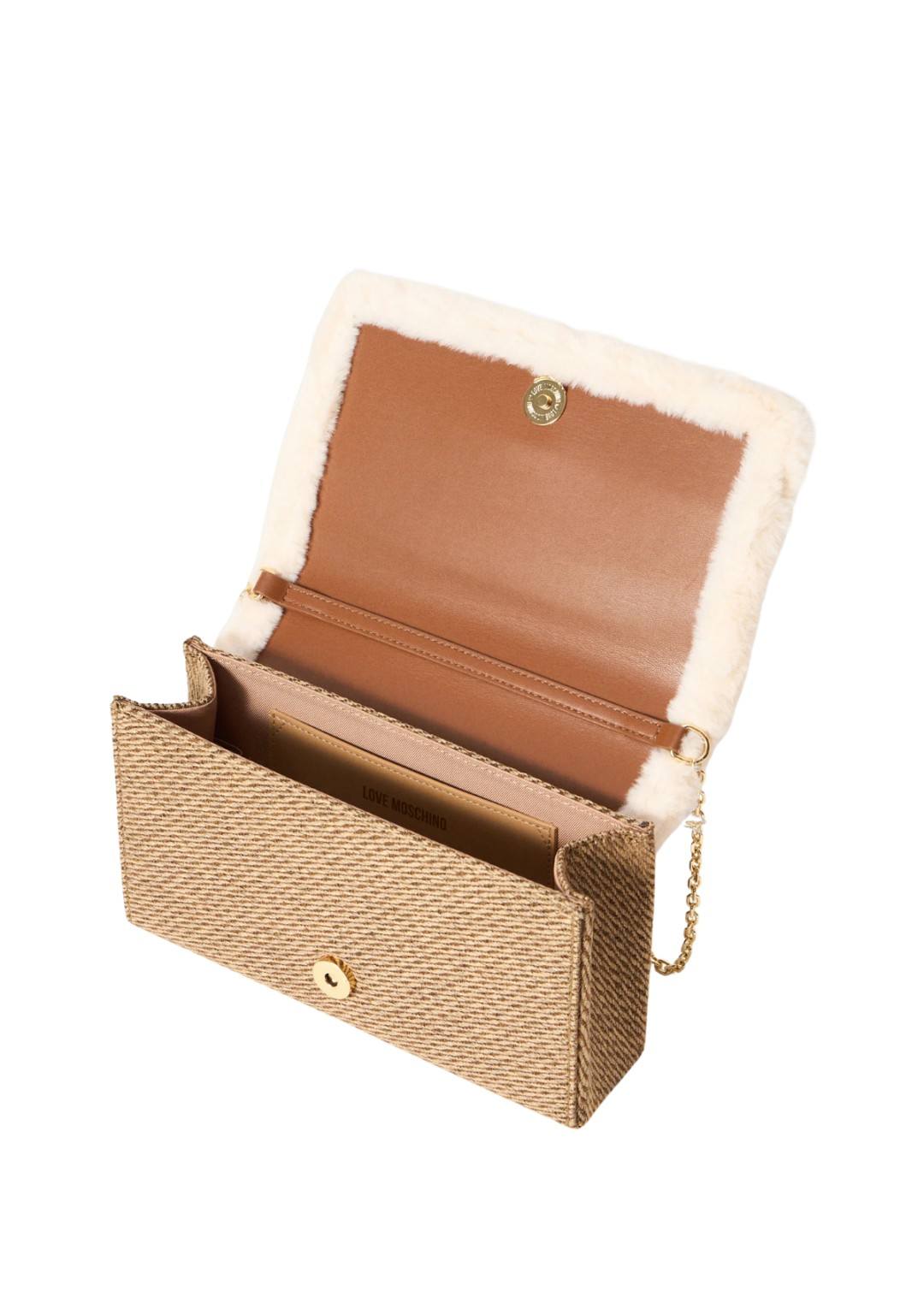 LOVE MOSCHINO - Pochette pelliccia - Donna - JC4388PP0NKH120A