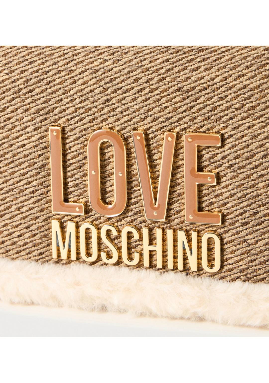 LOVE MOSCHINO - Pochette pelliccia - Donna - JC4388PP0NKH120A