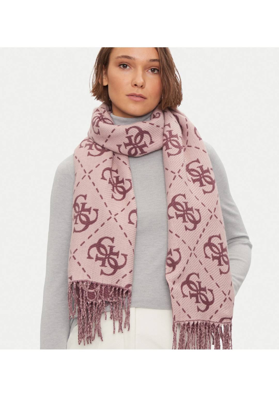 Guess - Sciarpa Logata - Donna - AW5217VIS03 GRP