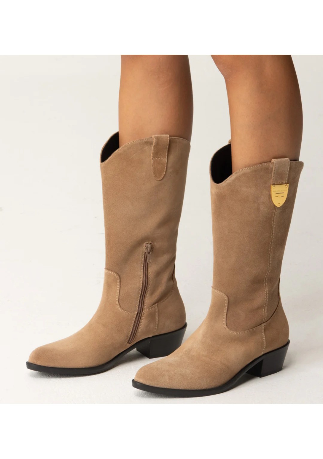 Elisabetta Franchi - Camperos Scamosciato - Donna - F4A6-E0155