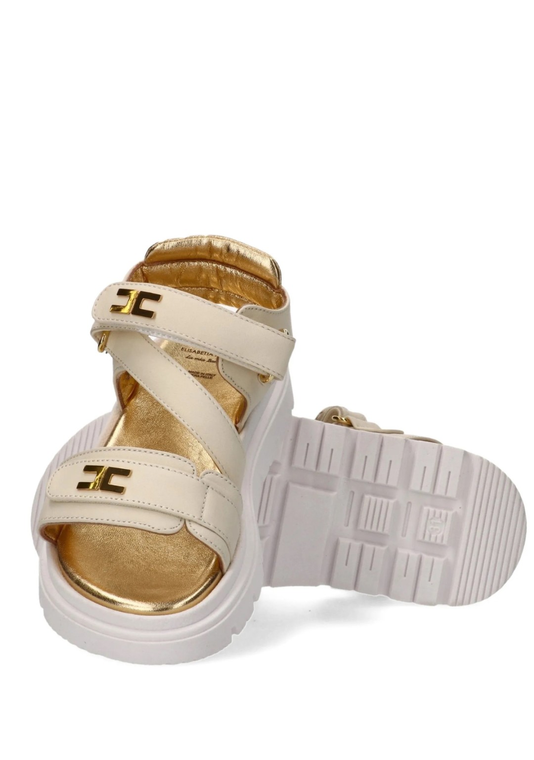 Elisabetta Franchi - Sandalo strappi - Donna - F4A2-E0586 D