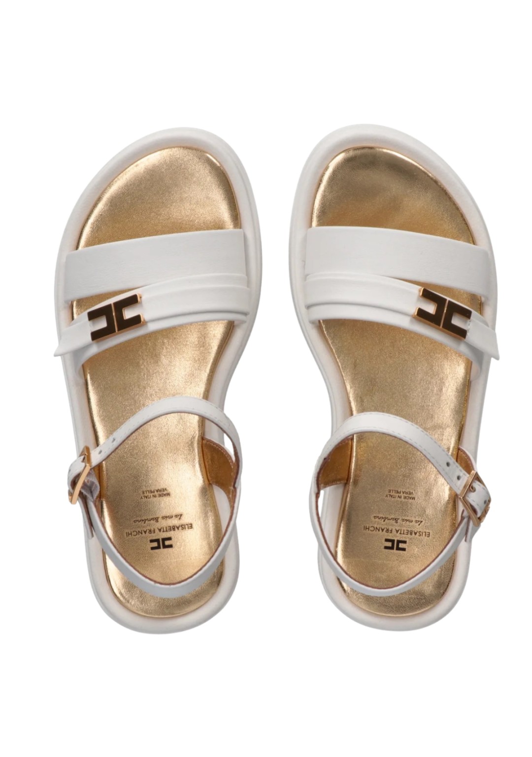 Elisabetta Franchi - Sandalo Fasce - Donna - F4A2-E0593 D