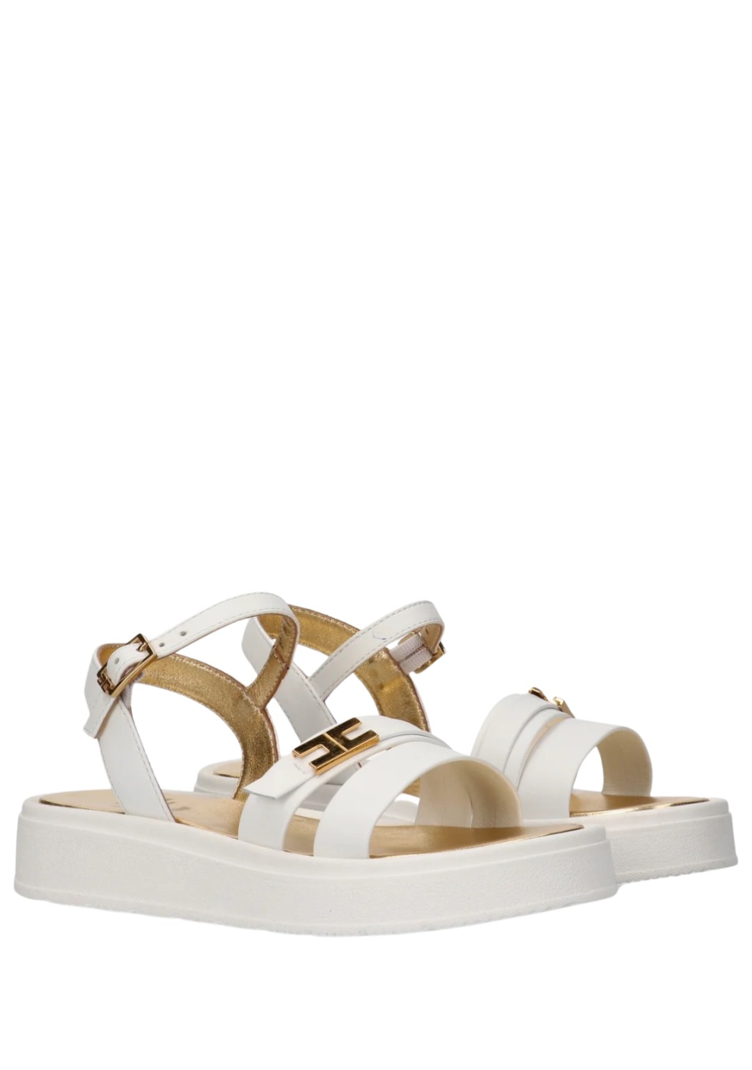 Elisabetta Franchi - Sandalo Fasce - Donna - F4A2-E0593 D