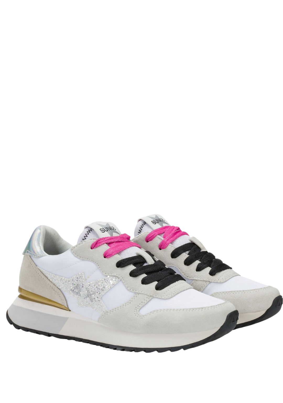 SUN68 - Glitter logo - Donna - Z36214