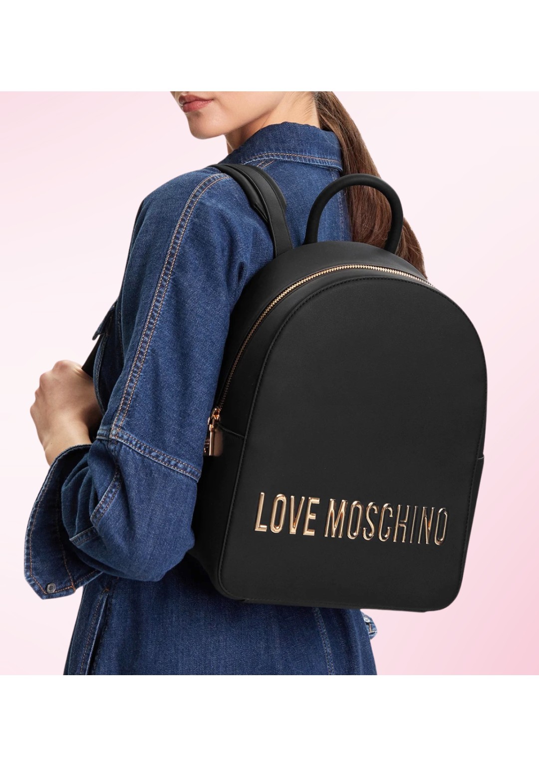 LOVE MOSCHINO - Zaino Oro - Donna - JC4193PP0OKD0000