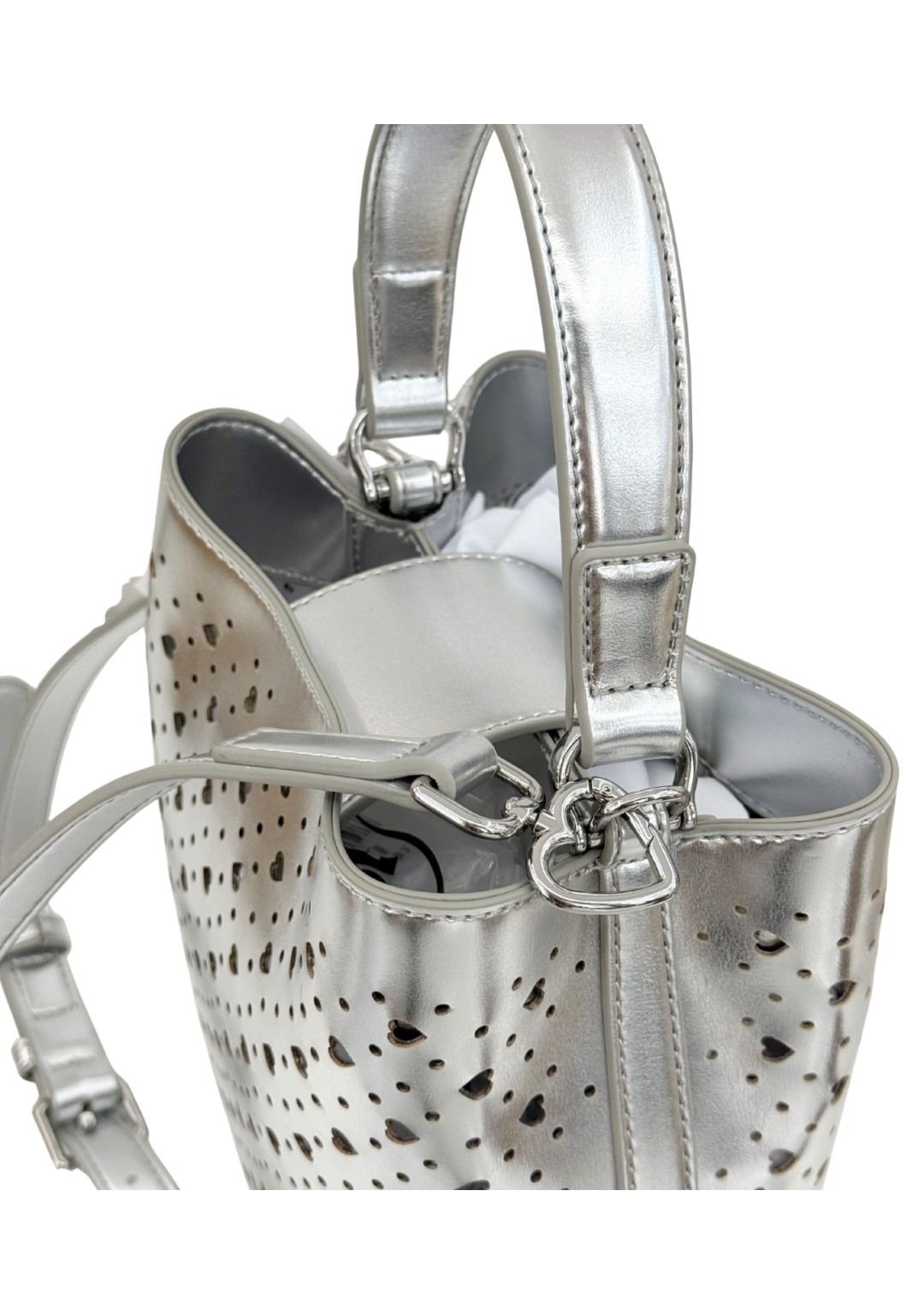 LOVE MOSCHINO - Secchiello Cuori - Donna - JC4294PP0OKK1902