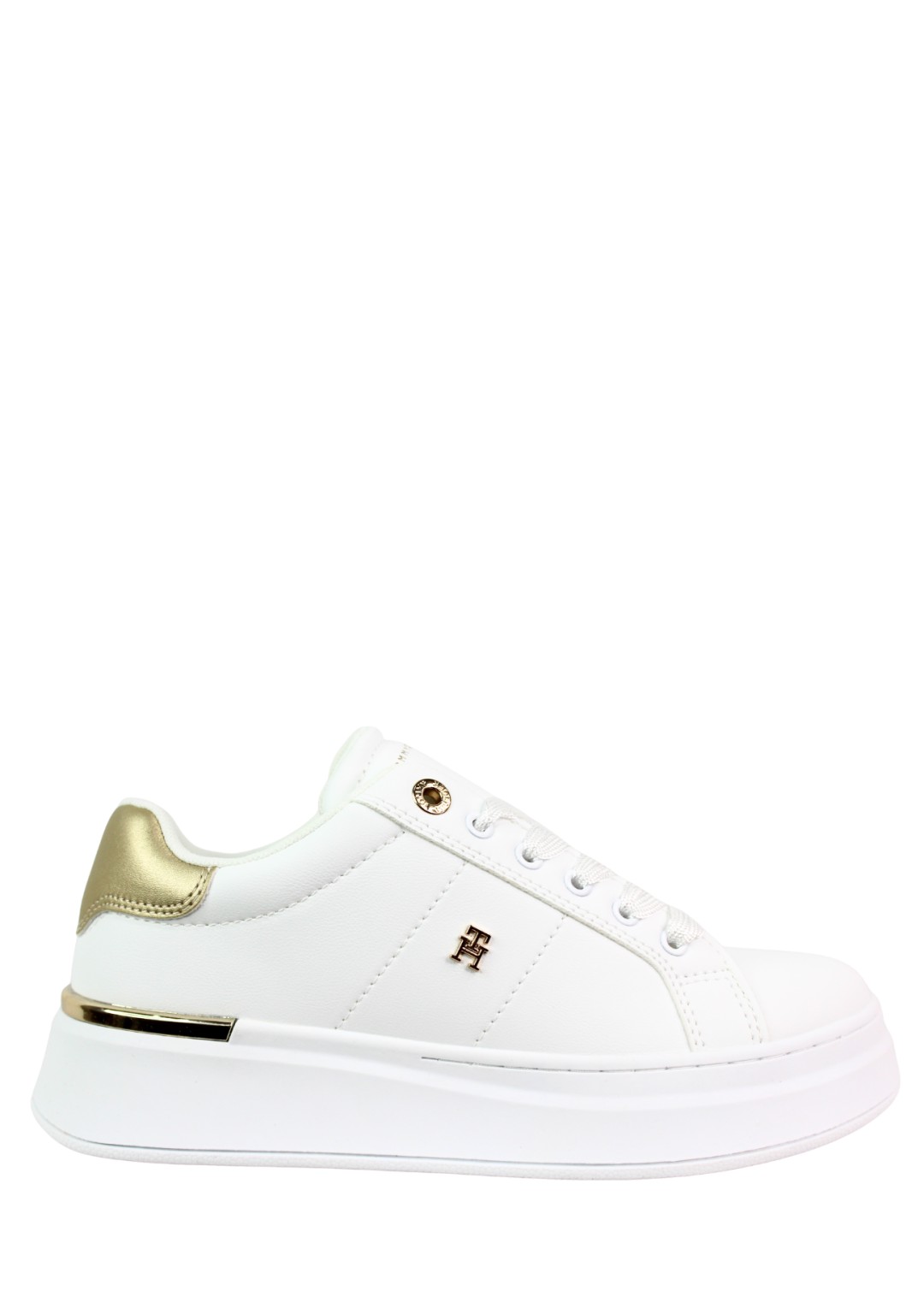 TOMMY HILFIGER - Sneaker Rip.Platino - Donna - T3A9-34253